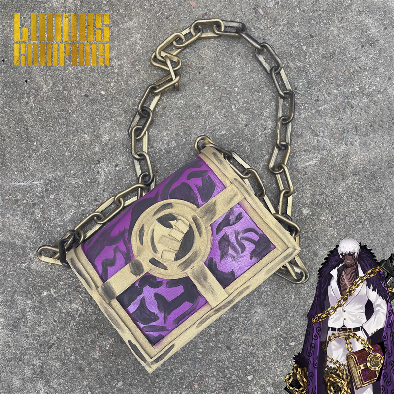 Cosplay Prop Book - Game Limbus Company Matthias Cosplay Çantası,