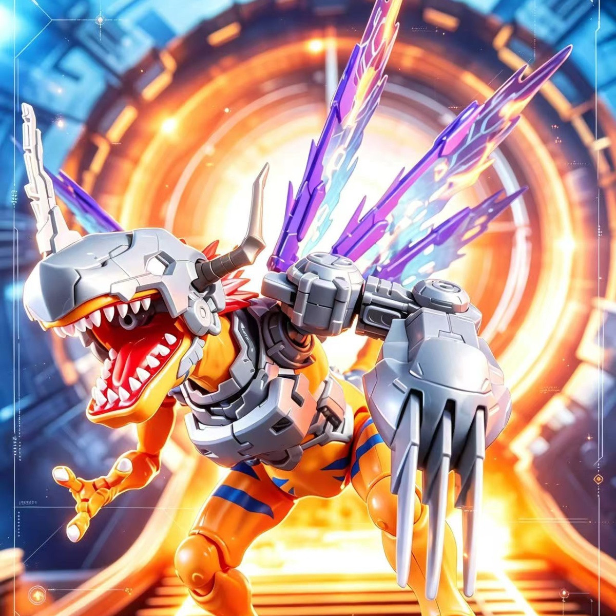 Bandai Gundam Hg - Jws Model KO FRSDigimon Metal Greymon