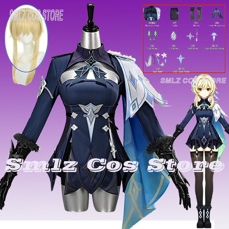 Prop Para Cosplay - 2026 Genshin Impact Gezgin Lumine Cosplay