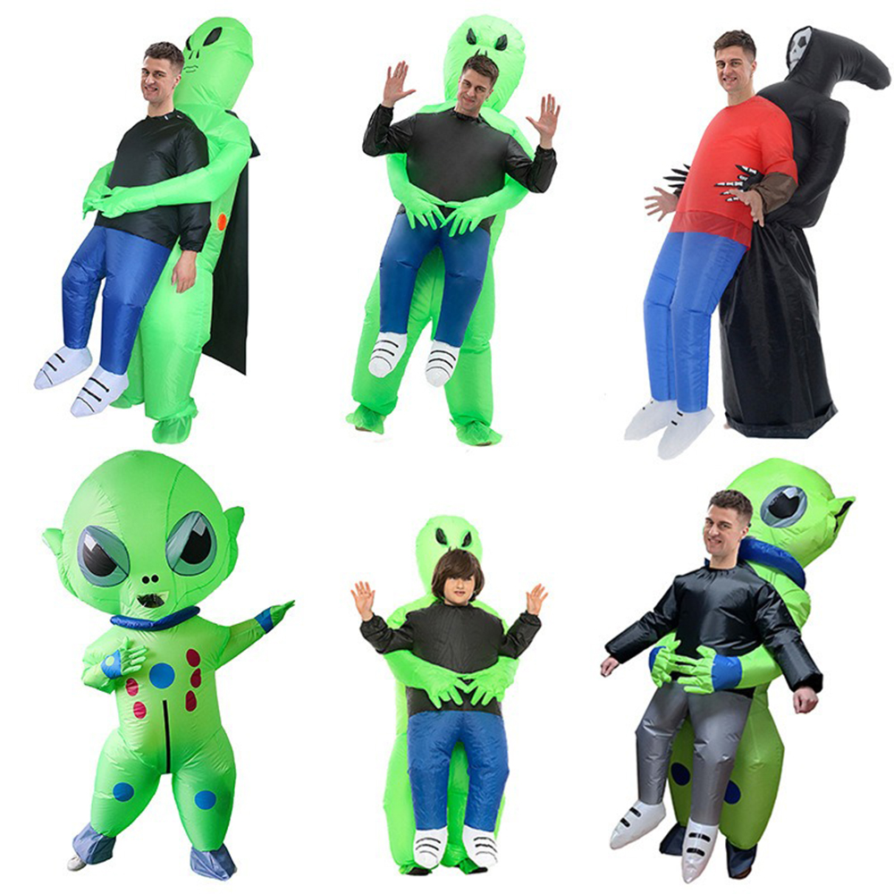 Cosplay Prop Business - Cadılar bayramı şakası şişme kostüm uzaylı