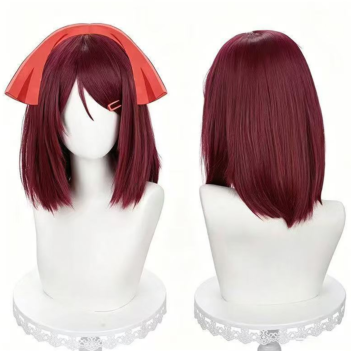 Wig Fiber Net - HAIRJOY Sentetik Saç, Süpermarketin Arkasında Duman