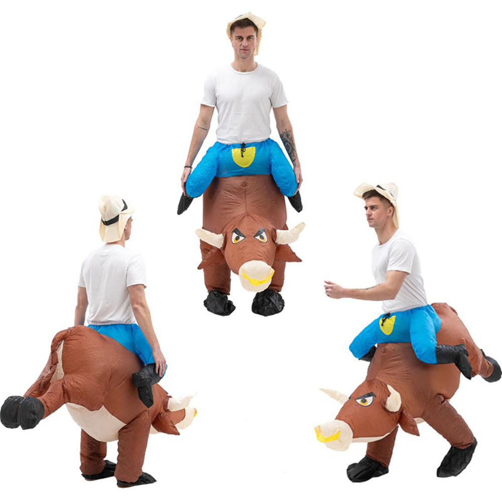 Cosplay Prop Business - Boğa güreşi festivali sığır binme şişme