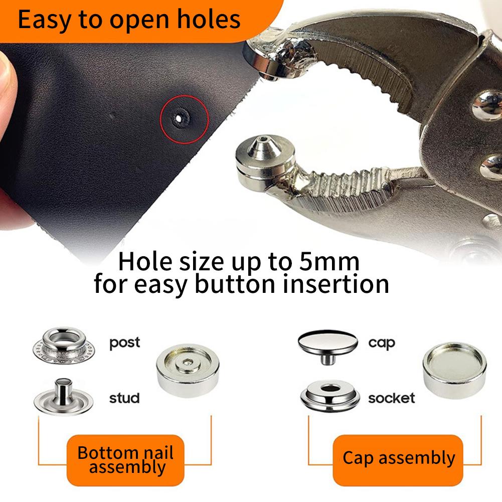 Çıtçıtlı Bantlar İçin Paslanma - Snap Fastener Set incelemesi ve fiyatı