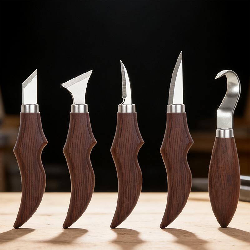 5 adet ahşap oyma bıçağı seti  - Craft Knife Set incelemesi ve fiyatı