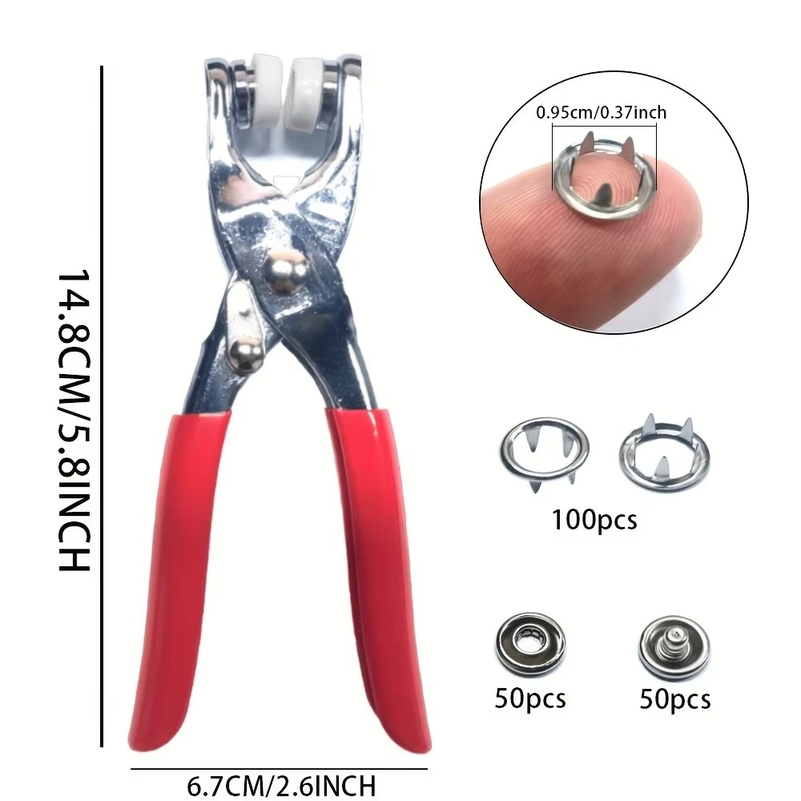 200 adet metal dikiş düğmesi v - Snap Fastener Set incelemesi ve fiyatı