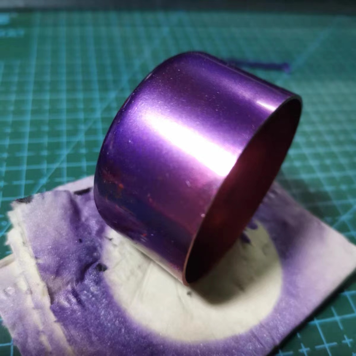Galvanik mor boya Pigment elek - Metallic Spray Paint incelemesi ve fiyatı