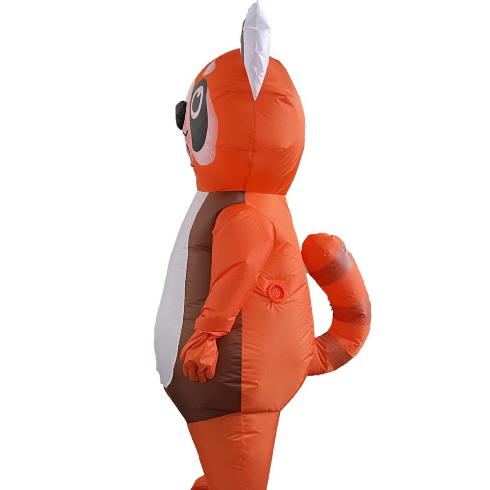 Turuncu Kırmızı Panda Şişme Ko - Cosplay Prop Business incelemesi ve fiyatı